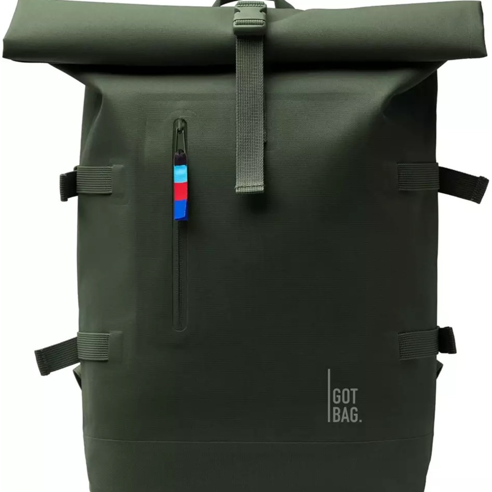 GOT BAG - ROLLTOP LITE Backpack, Hiking & Travel with a 15” Laptop Sleeve,